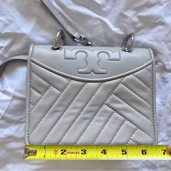 Tory Burch Small Gray Crossbody Bag - Picture 6 of 7